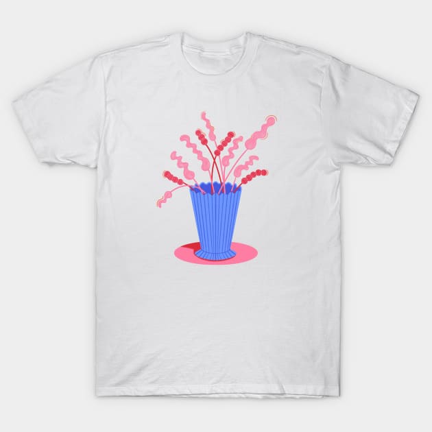 Jiggly Plants T-Shirt by aykimkio